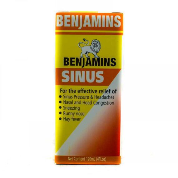 Benjamins Relief Sinus Elixir 120ml • Store To Door Jamaica