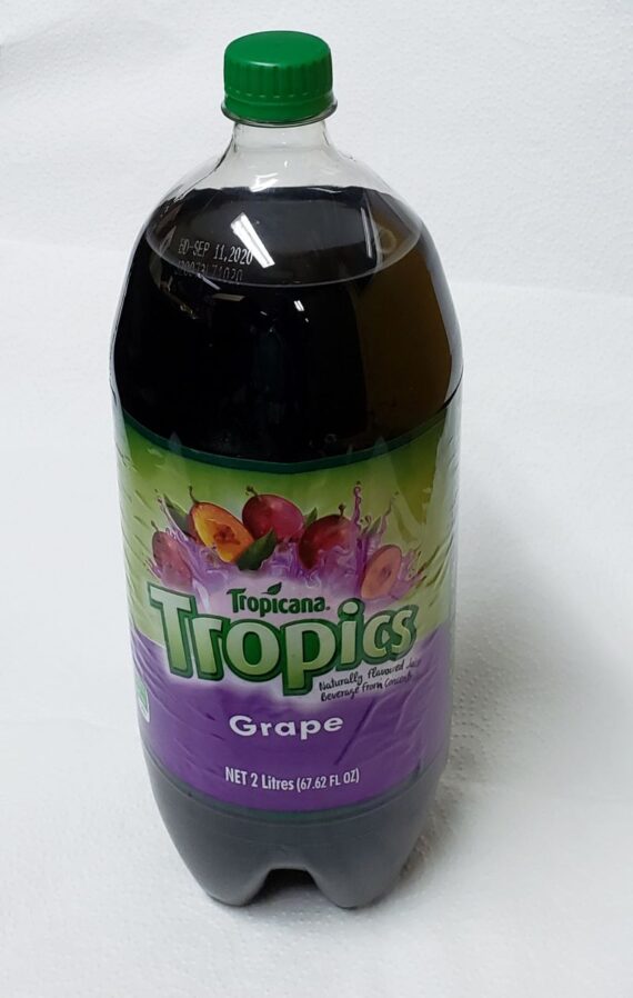Tropicana Tropics Grape Drink 2 Litre • Store To Door Jamaica