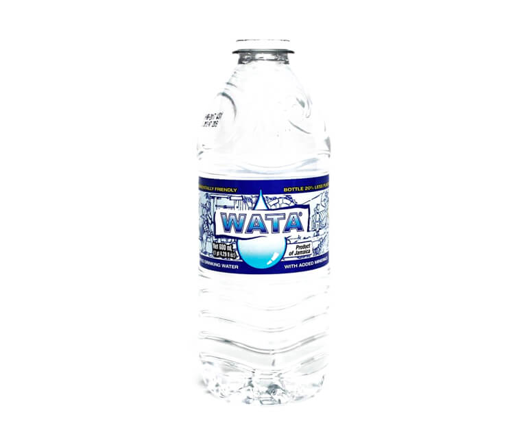 Product image of a 600ml Wata Water bottle