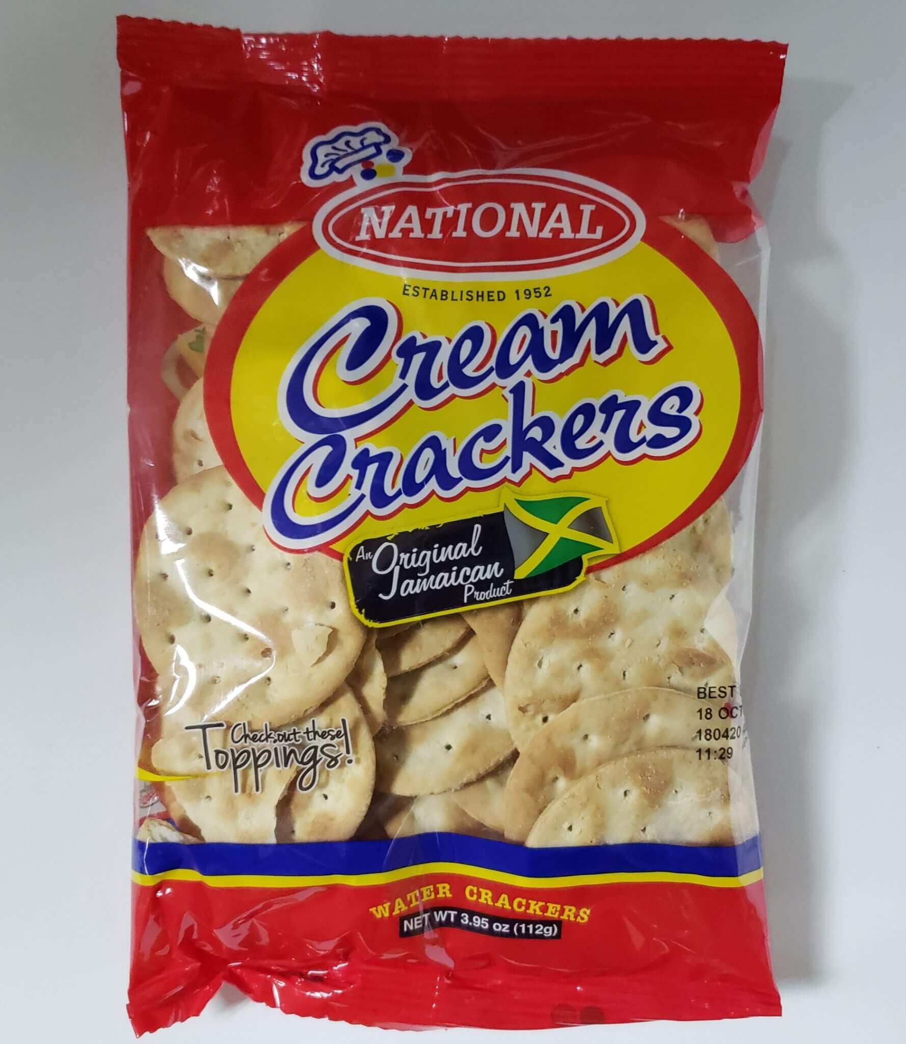 National Cream Crackers 112g 3 In Pack • Store To Door Jamaica
