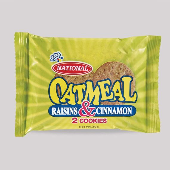 National Oatmeal Raisins and Cinnamon (2 Cookies) • Store To Door Jamaica