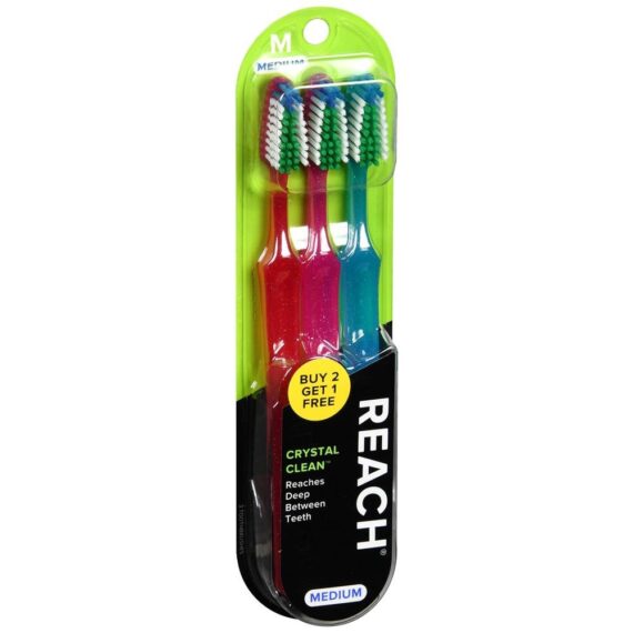Reach toothbrush 3pk
